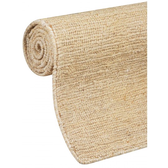 Tapete Raika Ziri Hemp Bege  - Personalizável