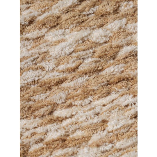 Tapete Tear Manual Td 462 Bege e Cru  - Personalizável