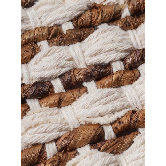 Tapete Tear Manual Td 456 Cru com Marrom  - Personalizável