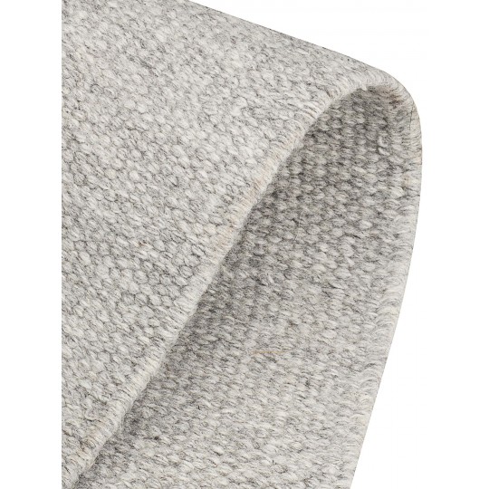 Tapete Kilim Cosmos Plus Cinza Claro Orgânico 3