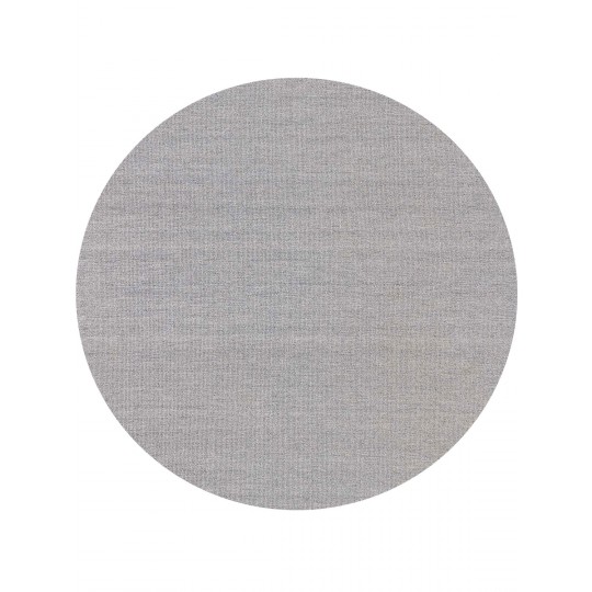 Tapete Kilim Cosmos Plus Cinza Claro Redondo - Personalizável