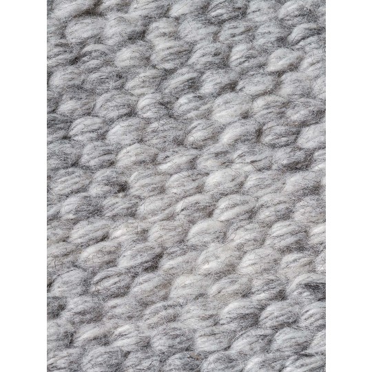 Tapete Kilim Cosmos Plus Cinza Claro Orgânico 1