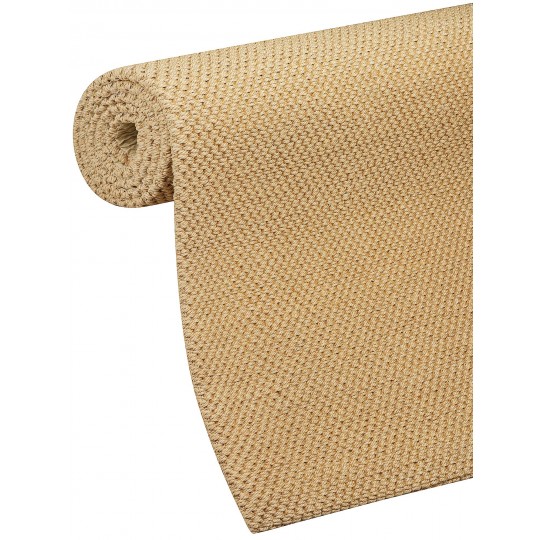 Tapete Sisal Luna Creme Redondo - Personalizável