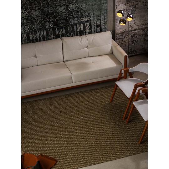 Tapete Sisal Soft Oliva - Personalizável