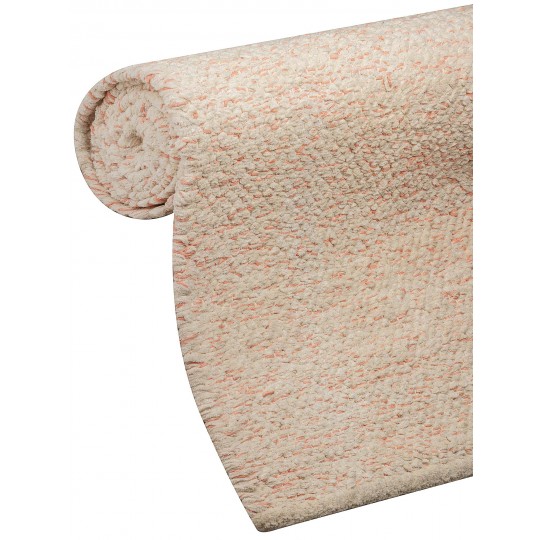 Tapete Tear Manual Td 566/a Rosa e Branco Redondo - Personalizável