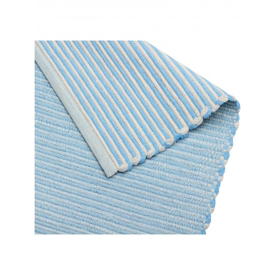 Tapete Tear V&V Azul Redondo - Personalizável