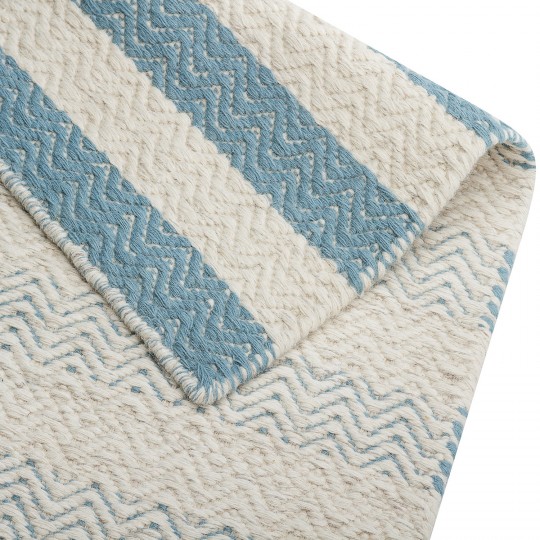 Tapete Osaka Reversível Listras Acqua - 060x090