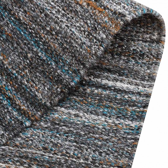 Tapete Kilim Cosmos Grafite Mix - 060x090