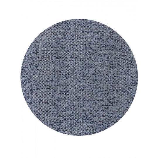 Tapete Tear Encorpado Azul Mesclado Redondo - Personalizável