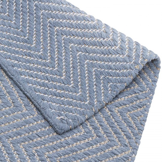 Tapete Tear Escama De Peixe Azul 200x250 Mana Tapetes