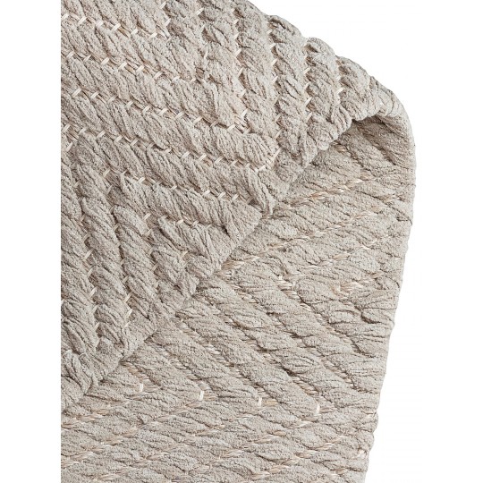 Tapete Tear Escama de Peixe Cinza - Personalizável