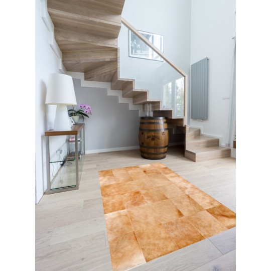 Tapete Couro Bege (20x20) - Personalizável