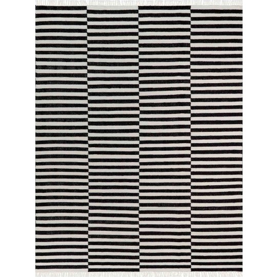 Tapete Kilim Stripes B&W