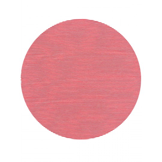 Tapete Tear V&V Vermelho Redondo - Personalizável