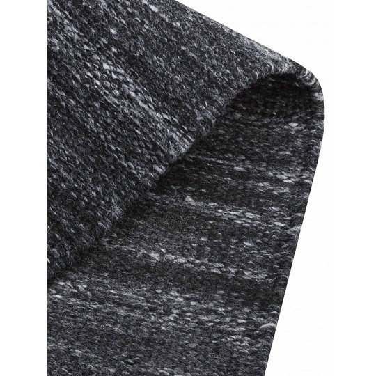 Tapete Kilim Cosmos Grafite Redondo - Personalizável