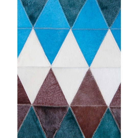 Tapete Couro Patchwork Losango