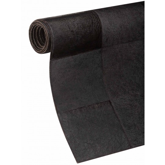 Tapete Couro Preto (20x20) - Personalizável