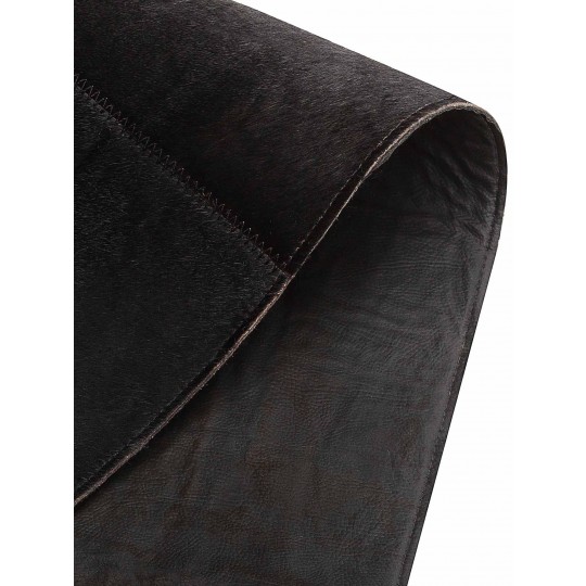 Tapete Couro Preto (20x20)