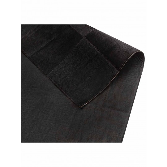Tapete Couro Preto (20x20) - Personalizável