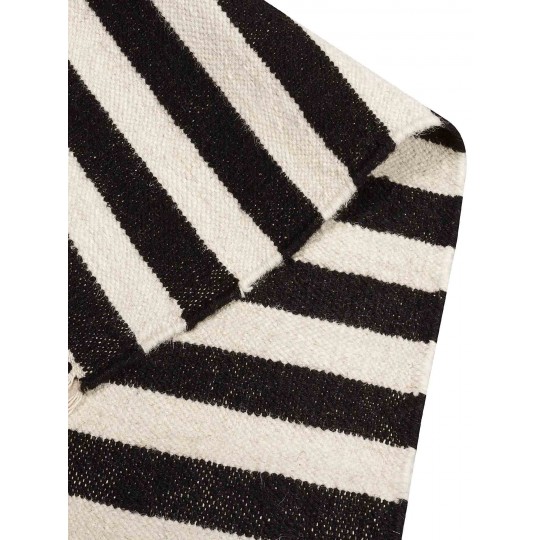 Tapete Kilim Stripes B&W