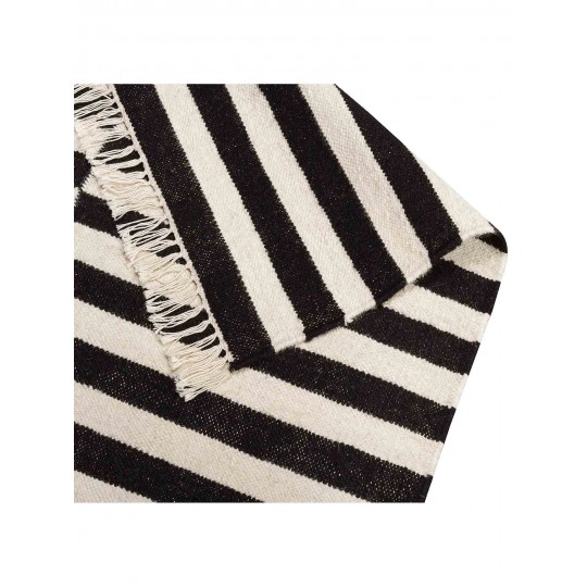 Tapete Kilim Stripes B&W