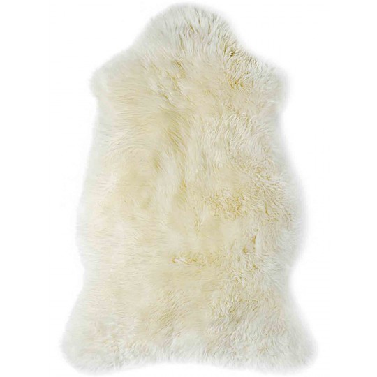 Tapete Pelego Branco - 060x100