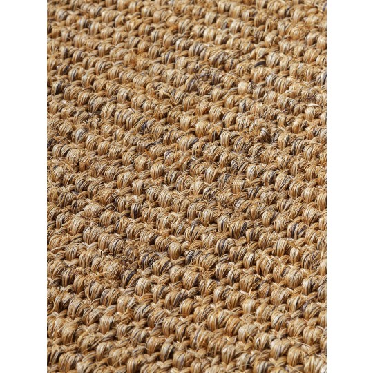 Tapete Sisal Camelo CD Redondo - Personalizável