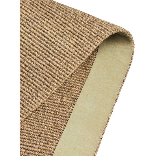 Tapete Sisal Camelo CD Redondo - Personalizável