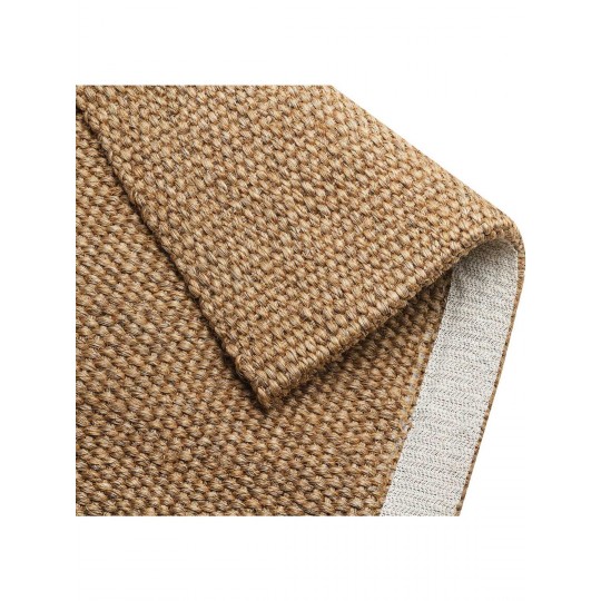 Tapete Sisal Camelo FD Redondo - Personalizável