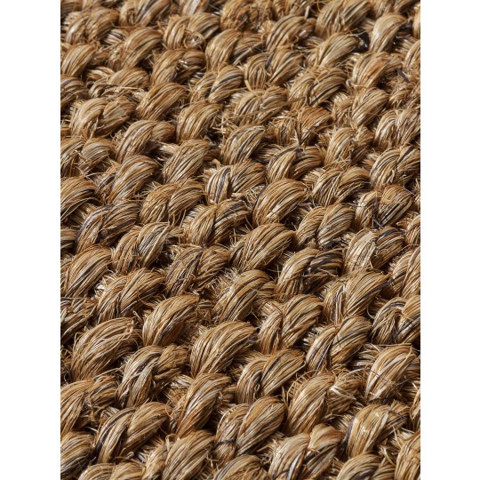 Tapete Sisal Camelo FD Redondo - Personalizável