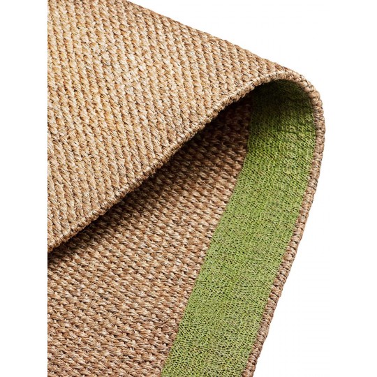 Tapete Sisal Camelo LD Redondo - Personalizável