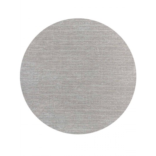 Tapete Tear Confort Cinza Claro Redondo - Personalizável