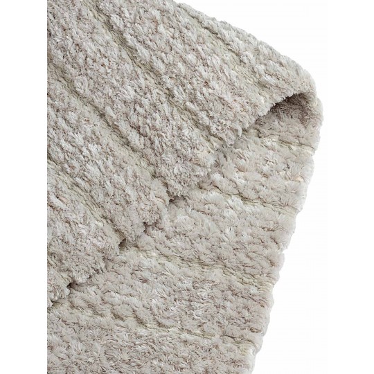 Tapete Tear Confort Cinza Claro Redondo - Personalizável