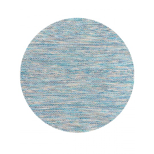 Tapete Tear Cubes Azul Redondo - Personalizável
