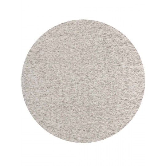 Tapete Tear Encorpado Cru e Fendi Redondo - Personalizável