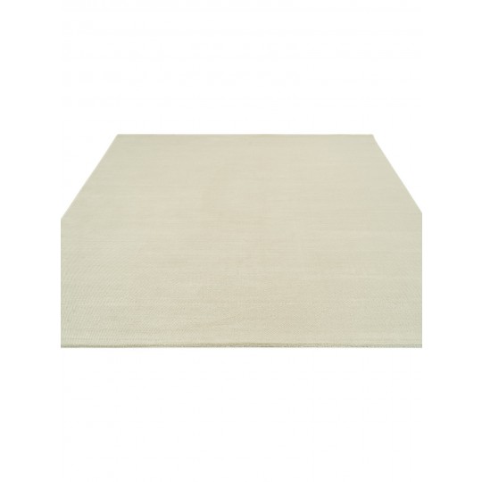 Tapete Voli Abstrato Off White Redondo - Personalizável