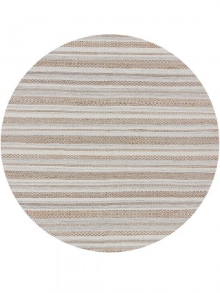 Tapete Kilim Naturmix 104 Redondo - Personalizável