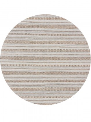 Tapete Kilim Naturmix 104 Redondo - Personalizável