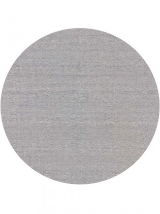 Tapete Kilim Cosmos Plus Cinza Claro Redondo - Personalizável