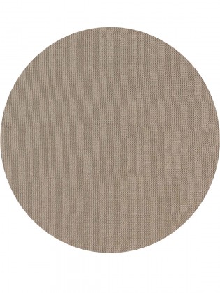 Tapete Sisal Panama Cinza Redondo - Personalizável