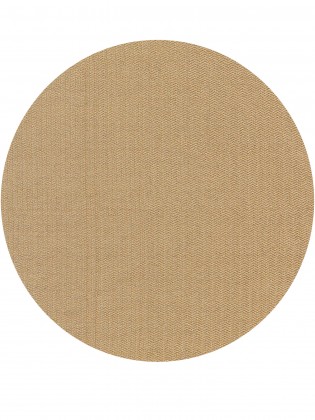 Tapete Sisal Wave Creme Redondo - Personalizável