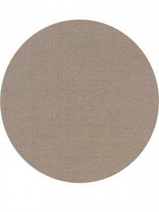 Tapete Sisal Panama Cinza Redondo - Personalizável
