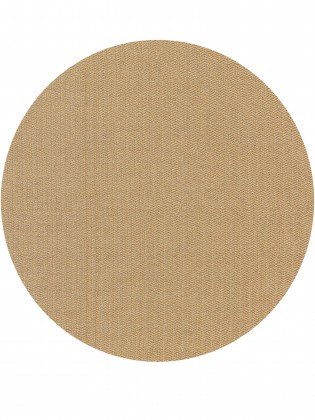 Tapete Sisal Wave Creme Redondo - Personalizável