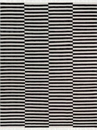 Tapete Kilim Stripes B&W