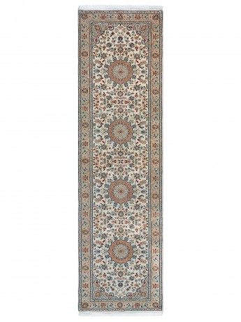 Tapete Persa Nain Cru e Bege