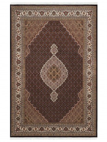 Tapete Tabriz Preto 1,98x3,05