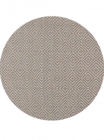 Tapete Sisal Diamante H18 Redondo - Personalizável