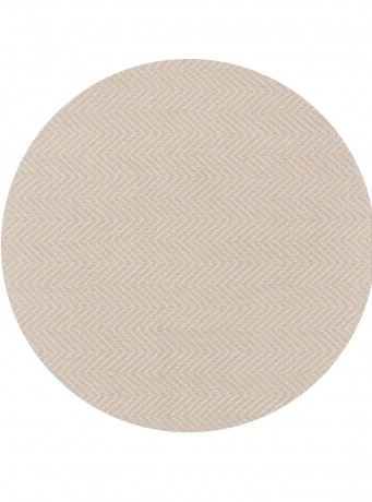 Tapete Tear Escama de Peixe Cru Redondo - Personalizável