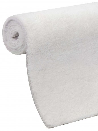 Tapete Pele de Coelho Branco - 150x200