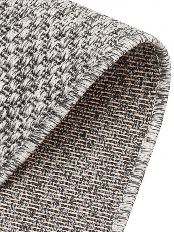 Tapete Sisal Capri 8616A Prata - 200x300